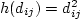 \begin{eqnarray*}
t_{14} & = & \frac{f(a_4) / d_{14}^2}{(f(a_4) / d_{14}^2) + (f...
...^2) + (f(a_6) / d_{36}^2)} T_3 = \frac{1.11}{9.41}2000 = 236 \\
\end{eqnarray*}