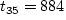 $t_{36} = 770$
