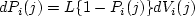 $dV_i(j)$