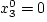 $x_4^{0} = 0$