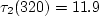 $\tau_4(120)\approx 15$