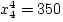 $m (=4) = n (=4)$
