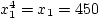 $x_2^4 = x_2=560$