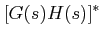 $\displaystyle [G(s)H(s)]^{*}$