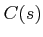 $\displaystyle C(s)$