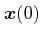 $ \boldsymbol{x}(0)$