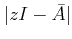 $ \vert zI-\bar{A}\vert$