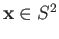 $ {\bf x} \in S^2$