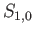 $ S_{1, 0}$