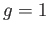 $ g = 1$