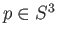 $ p \in S^3$
