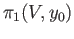 $ \pi_1(V, y_0)$