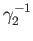$ \gamma_2^{-1}$