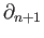 $ \partial _{n+1}$