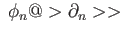 $\displaystyle \;\phi_{n+1} @> {\partial _{n+1}} >>$
