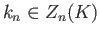 $ \overline{k_n}$
