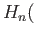 $\displaystyle H_n(g\circ f) = H_n(g)\circ H_n(f),\quad n = 0, 1, 2,\dots.
$