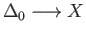 $ \epsilon:S_0(X)\longrightarrow \mathbb{Z}\;$