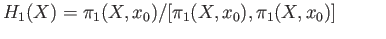 $ [\pi_1(X, x_0), \pi_1(X, x_0)]$
