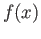 $ f(x)$