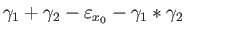 $\displaystyle \sigma = F\circ T_1 - F\circ T_2
$