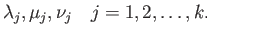 $\displaystyle \sum_{j=1}^kn_j\partial\sigma_j =
\sum_{j=1}^k n_j(\lambda_j + \mu_j + \nu_j) = \gamma.\eqno(32.8)
$