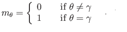 $ m_{\theta}$