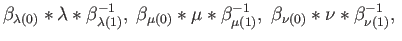 $\displaystyle m_{\theta} = \left\{\begin{array}{lll}
0 & & \mbox{ if } \theta \...
...mma \\
1 & & \mbox{ if } \theta = \gamma \\
\end{array} \right. \eqno(32.10)
$