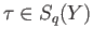$ \sigma\in S_p(X)$