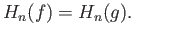 $\displaystyle \partial (L_n(\sigma)) + L_{n-1}(\partial \sigma) = g_{\sharp}(\sigma) - f_{\sharp}(\sigma),\quad \sigma\in S_n(X). \eqno(33.8)
$