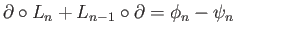 $ L_n:C_n\longrightarrow D_{n+1}$