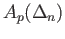 $ S_p(\Delta_n)$