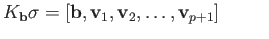 $ K_{\bf b}\sigma$
