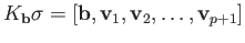 $\displaystyle (K_{\bf b}\sigma \circ \Phi_0^p)(\lambda_1,\lambda_2,\dots, \lamb...
...}\sigma(0, \lambda_1,\dots, \lambda_{p+1}) = [{\bf v}_1,\dots, {\bf v}_{p+1}].
$