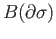 $\displaystyle B\sigma = K_{\bf b}(B(\partial \sigma)), \eqno(34.5)
$