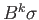 $ (p(p+1)^{-1})^k$