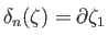 $ \partial \zeta_2$