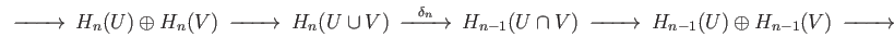 $ V = S^n - \{-{\bf e}_{n+1}\}$