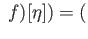 $\displaystyle H_1(f)\Pi[\eta] = (\Pi\circ f_*)[\eta] = \Pi(($
