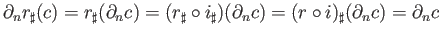 $ \partial _nc\in S_{n-1}(A)$