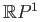 $ \mathbb{R}P^1$