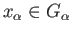 $ i_{\alpha} : G_{\alpha}\longrightarrow G$