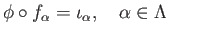 $ \phi : A\longrightarrow H_n(X)$