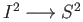 $ I^2\longrightarrow S^2$