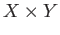 $ X\times Y$
