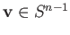 $ {\bf v} \in S^{n-1}$