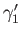$ \gamma_1^\prime$