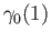 $ \gamma_0(1)$