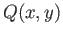 $ Q(x, y)$