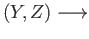 $\displaystyle (Y, Z)\longrightarrow$